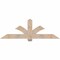 Ekena Millwork Redmond Smooth Timber Gable Bracket, Douglas Fir, 72"W x 24"H x 5 1/2"D x 5 1/2"F, 8/12 Pitch GBW072X24X0606RED00SDF - alternate 1